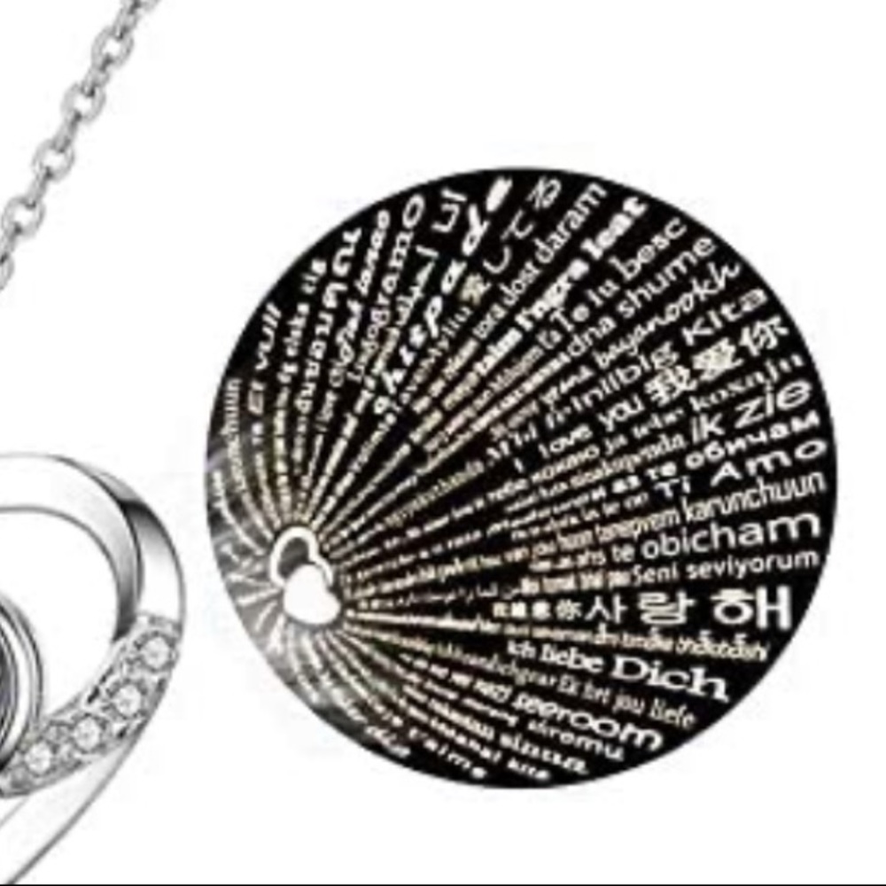 Best friend “I love you” necklace - Picture 6 of 7